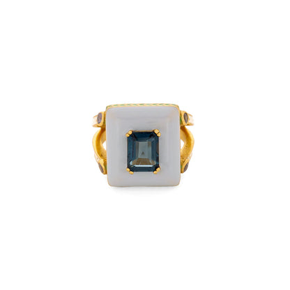 London Blue Topaz Sora Ring