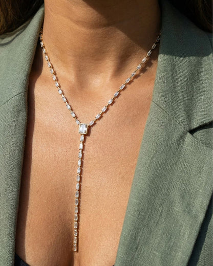 Lustre Line Necklace