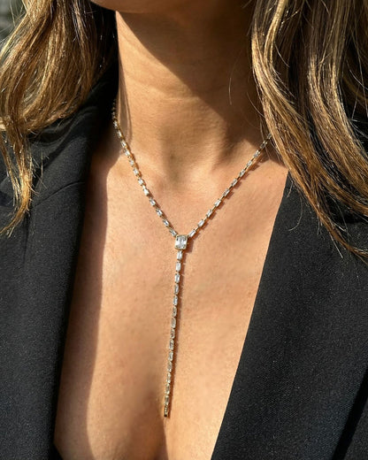Lustre Line Necklace