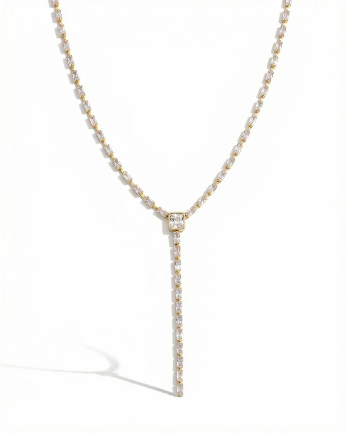 Lustre Line Necklace