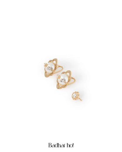 MAHARAJA OF PATIALA EAR STACK ( SET OF 3)