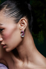 Load image into Gallery viewer, FOREST LOOP EARRINGS
