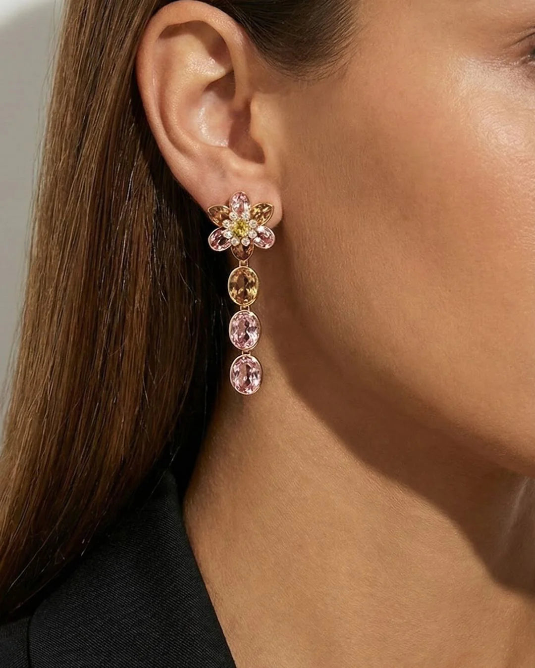 MOSAIC BLOOM EARRINGS