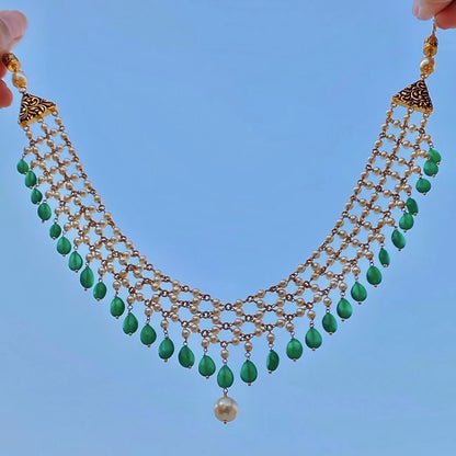 Maharani Necklace-Emeraid