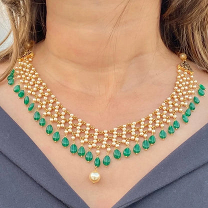 Maharani Necklace-Emeraid