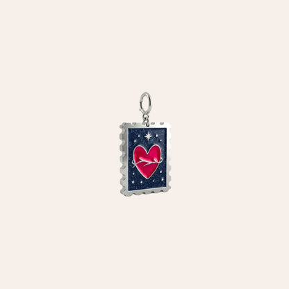 Memory Stamp Charm - Heartfelt