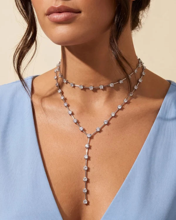 Meridian Lariat Necklace