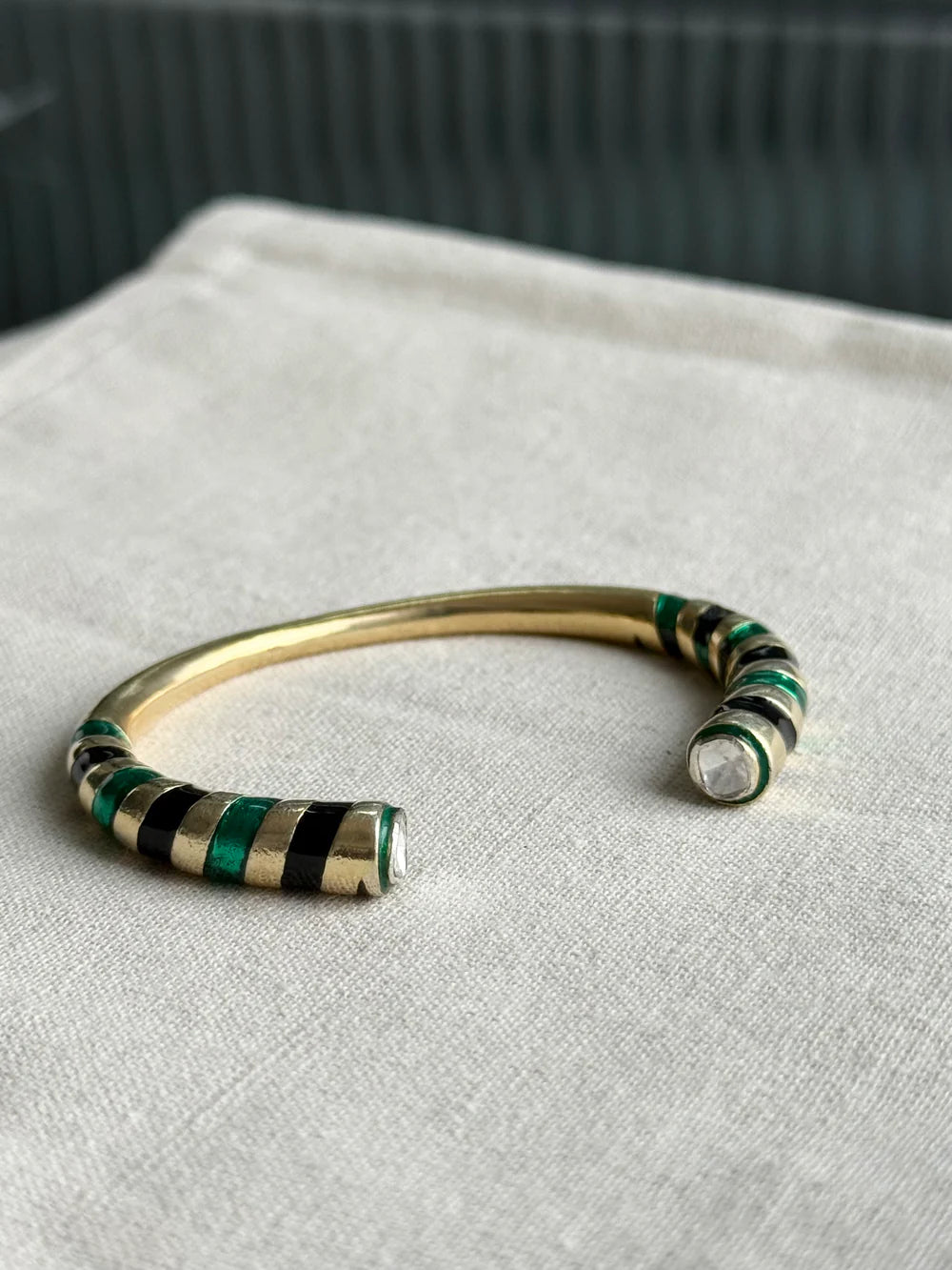 Mist Green Palermo Dhari Cuff