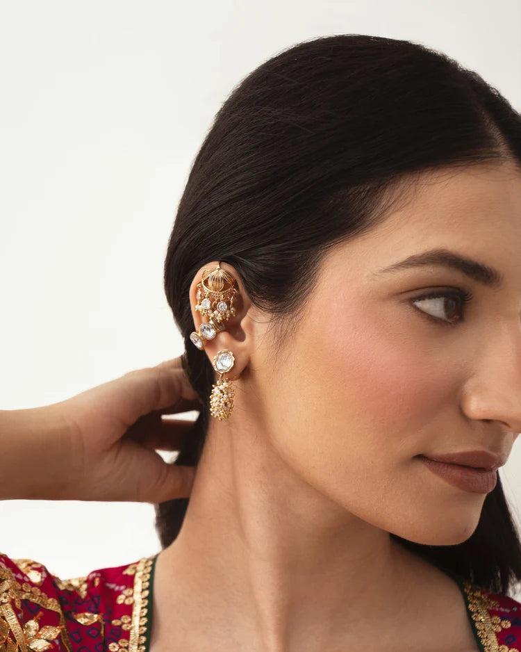 Mogra Bageecha Ear Stack (set of 5)
