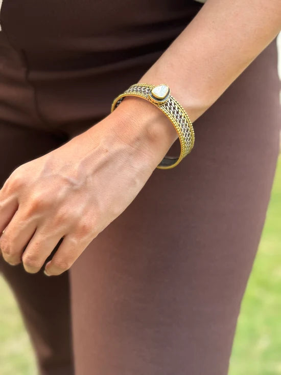 Mughal Polki Bangle