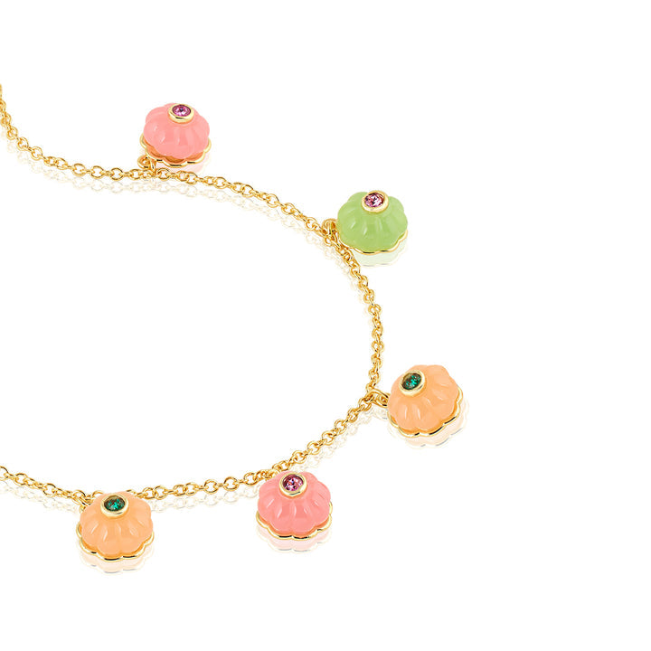Whimsical Garden Charm Necklace