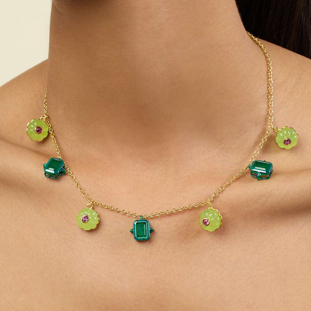 Enchanted Garden Charm Necklace