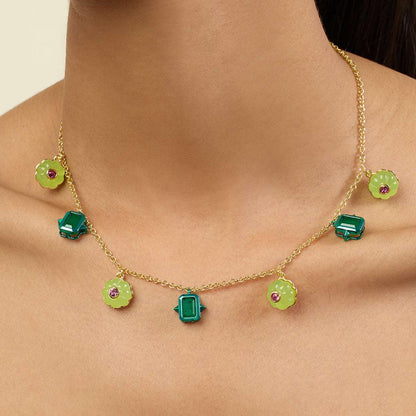 Enchanted Garden Charm Necklace