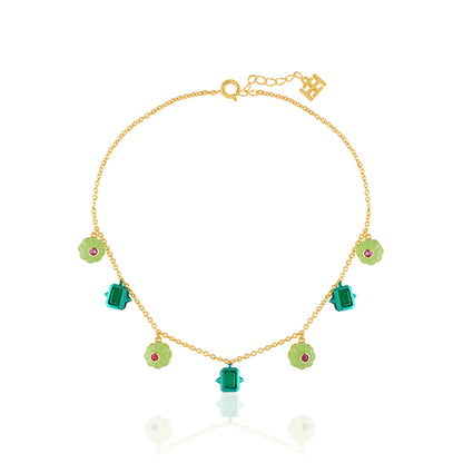 Enchanted Garden Charm Necklace