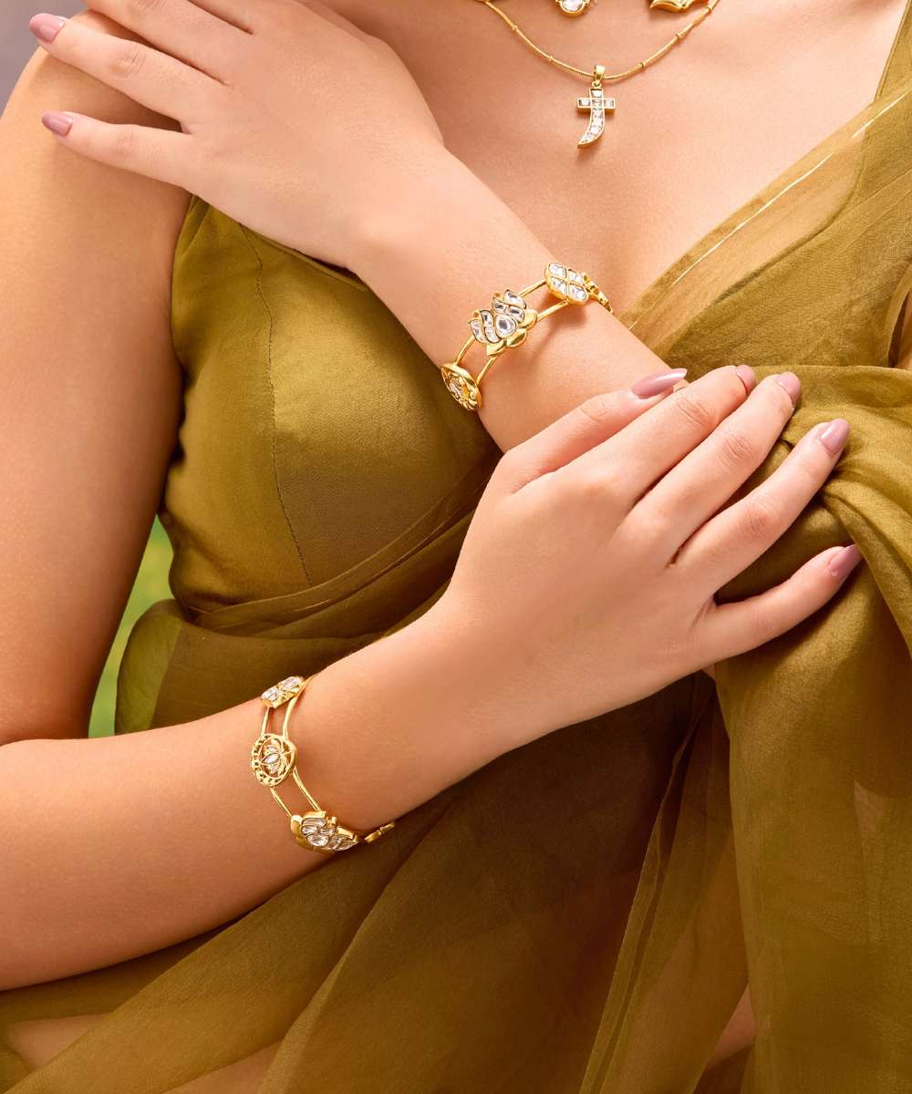 Noor Kamal Polki Cuff