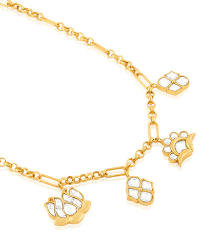 Noor Polki Charm Necklace