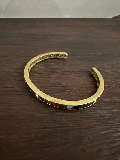 Navratan classic stackable bracelet