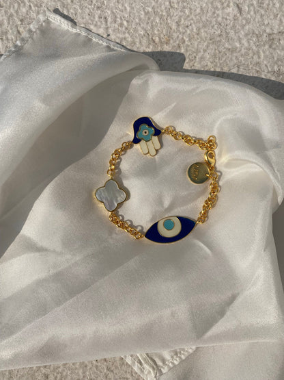 Nazar charm bracelet