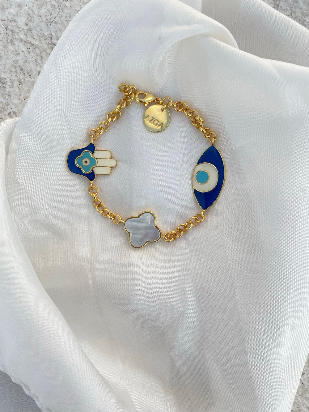 Nazar charm bracelet