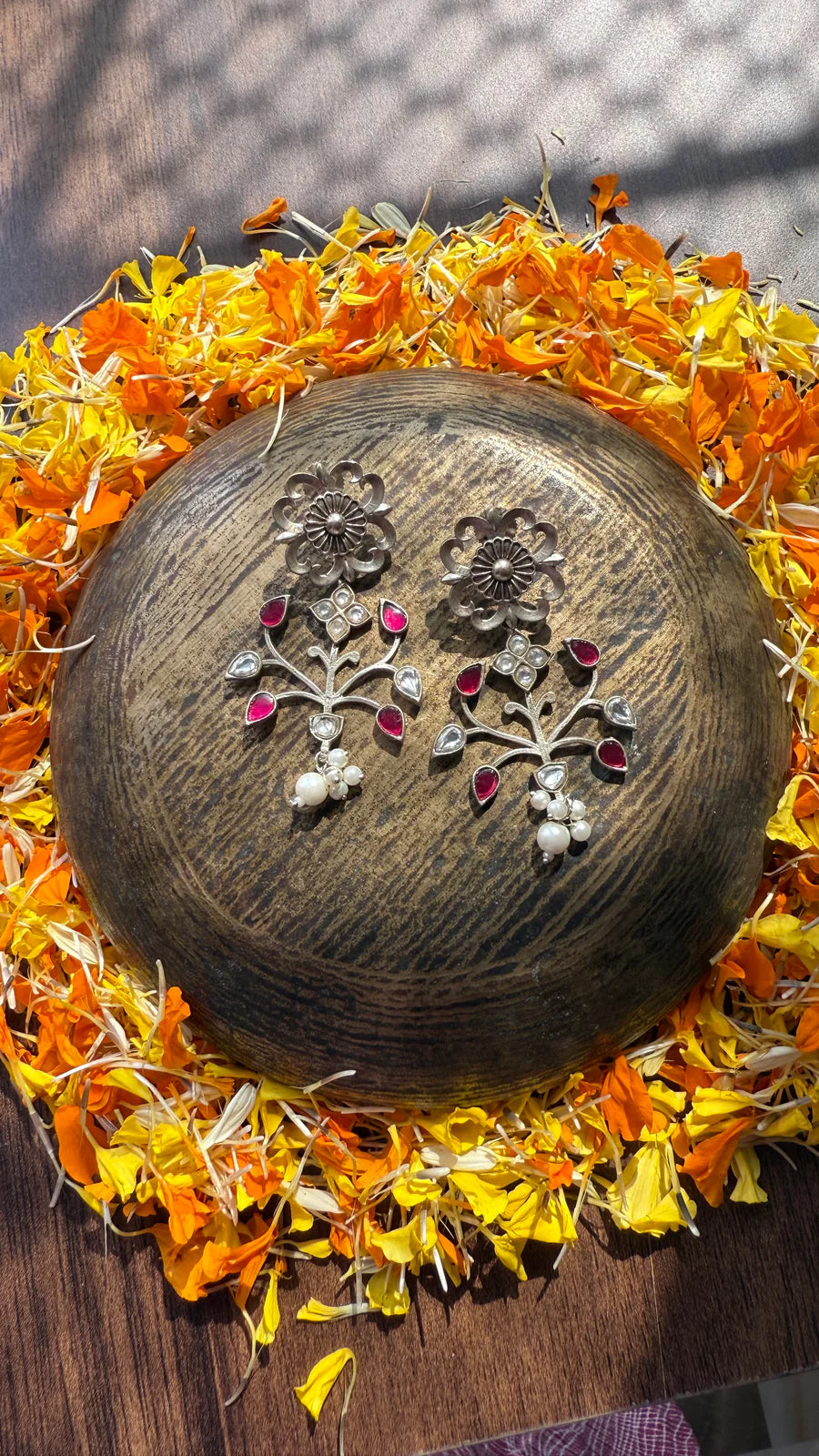 Nimrat Polki Earrings