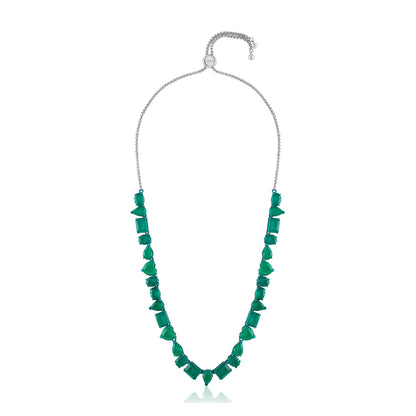 Noiré Emerald Collar Necklace
