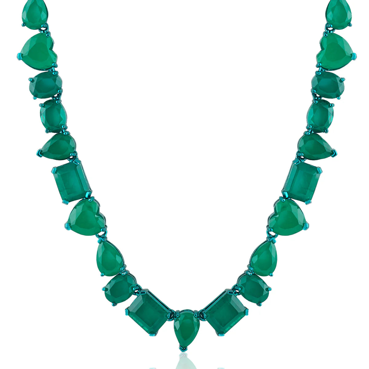 Noiré Emerald Collar Necklace