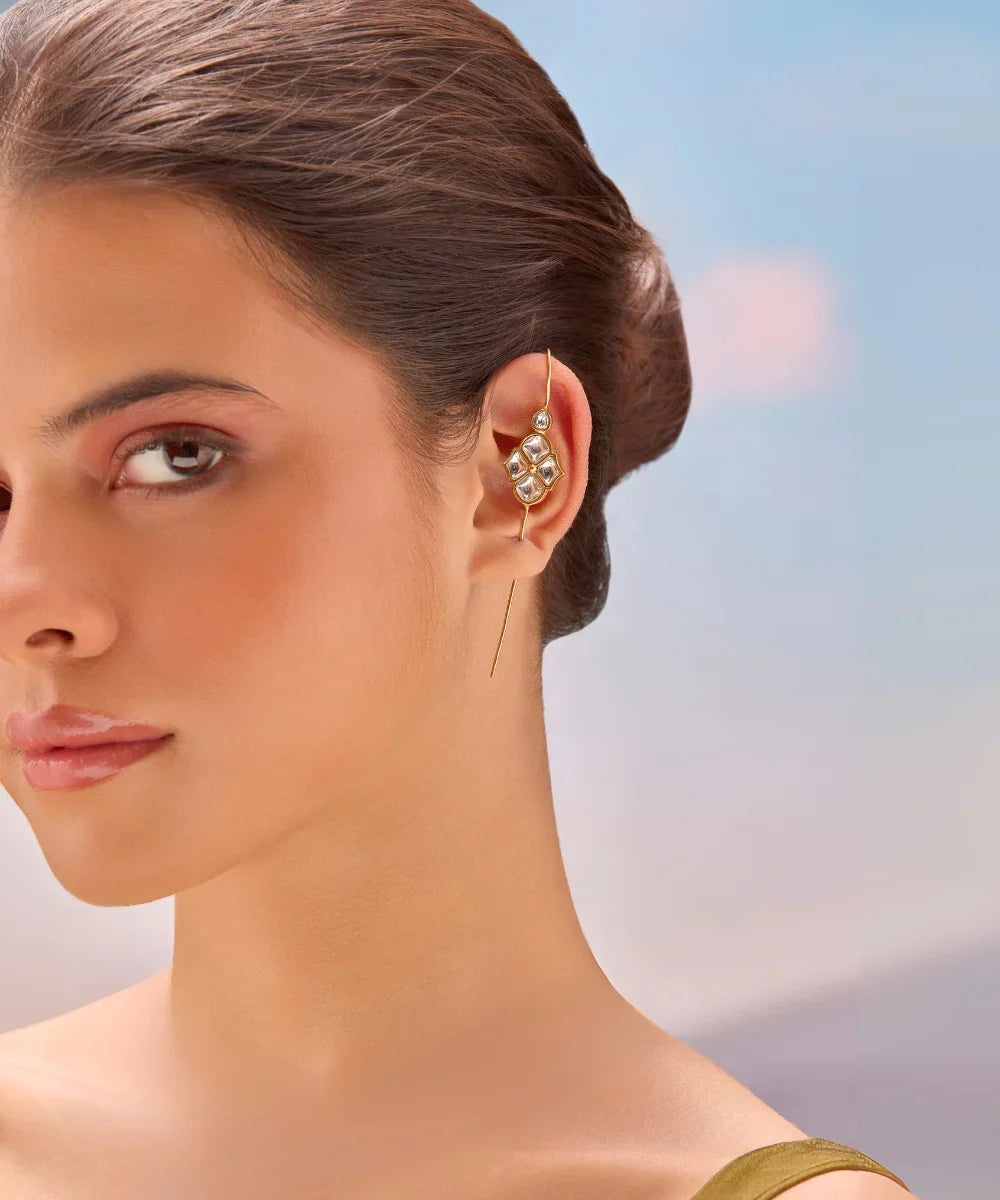 Noor Polki Earcuff