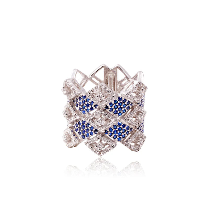 Obsidian Blue RIng