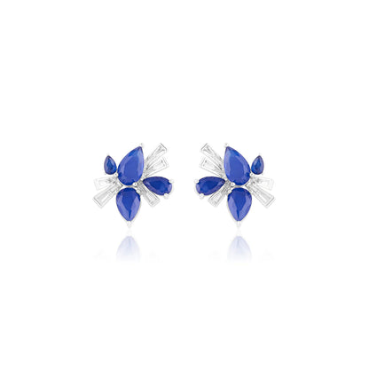 Octavia Sapphire Studs