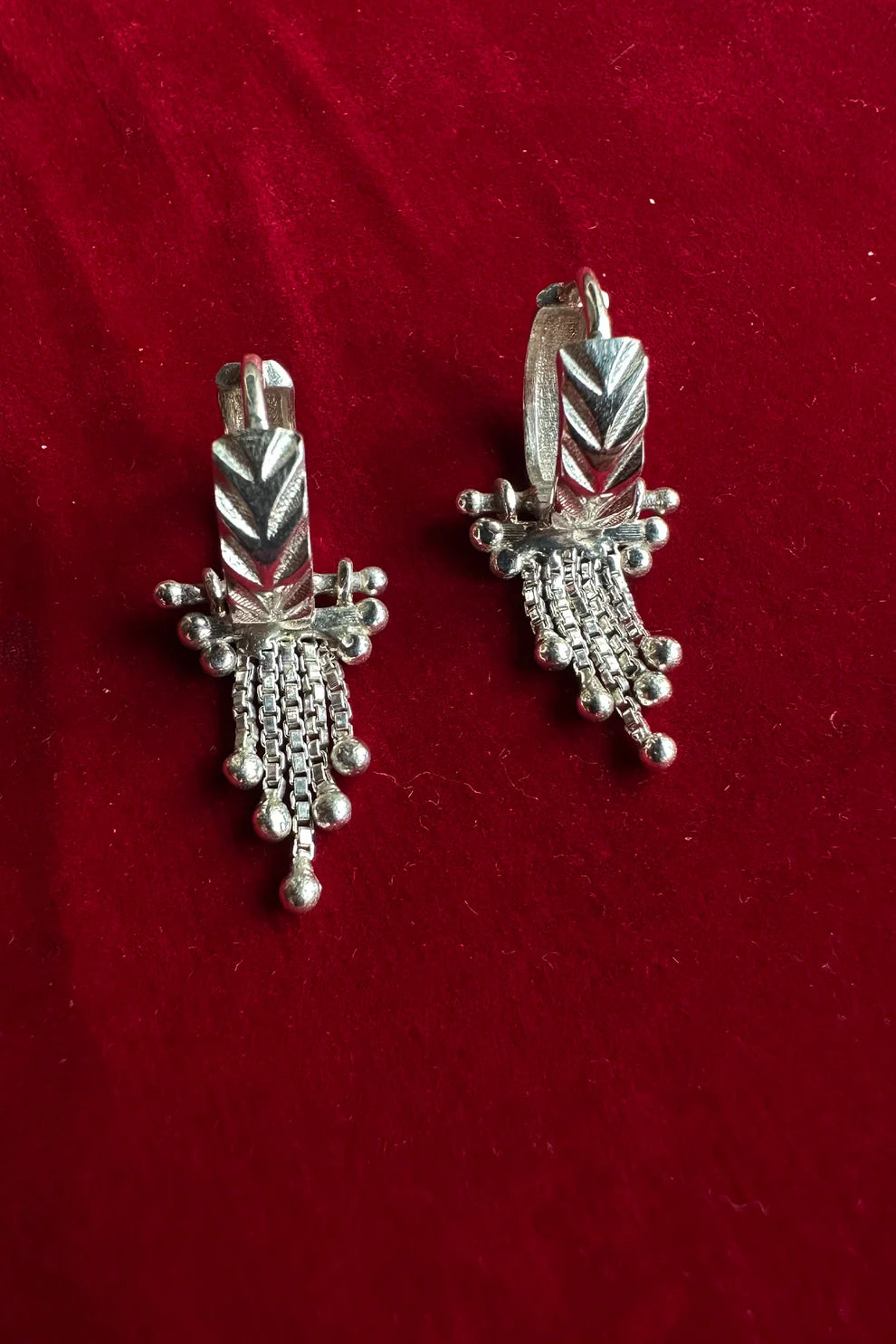 Padmini Baali Earrings Silver