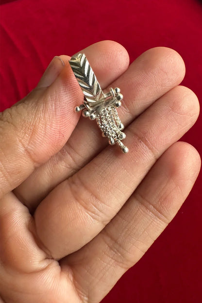 Padmini Baali Earrings Silver