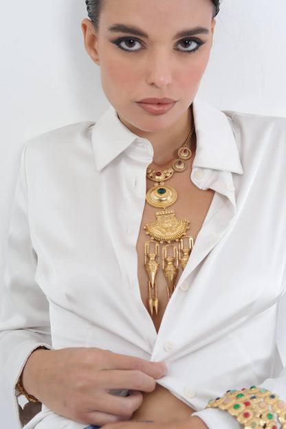 Pantheon Long Necklace