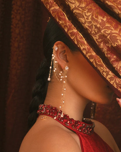 Patiala Fountain Earrings