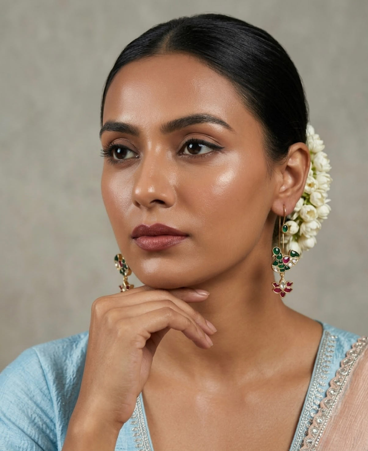 Peacock Earrings