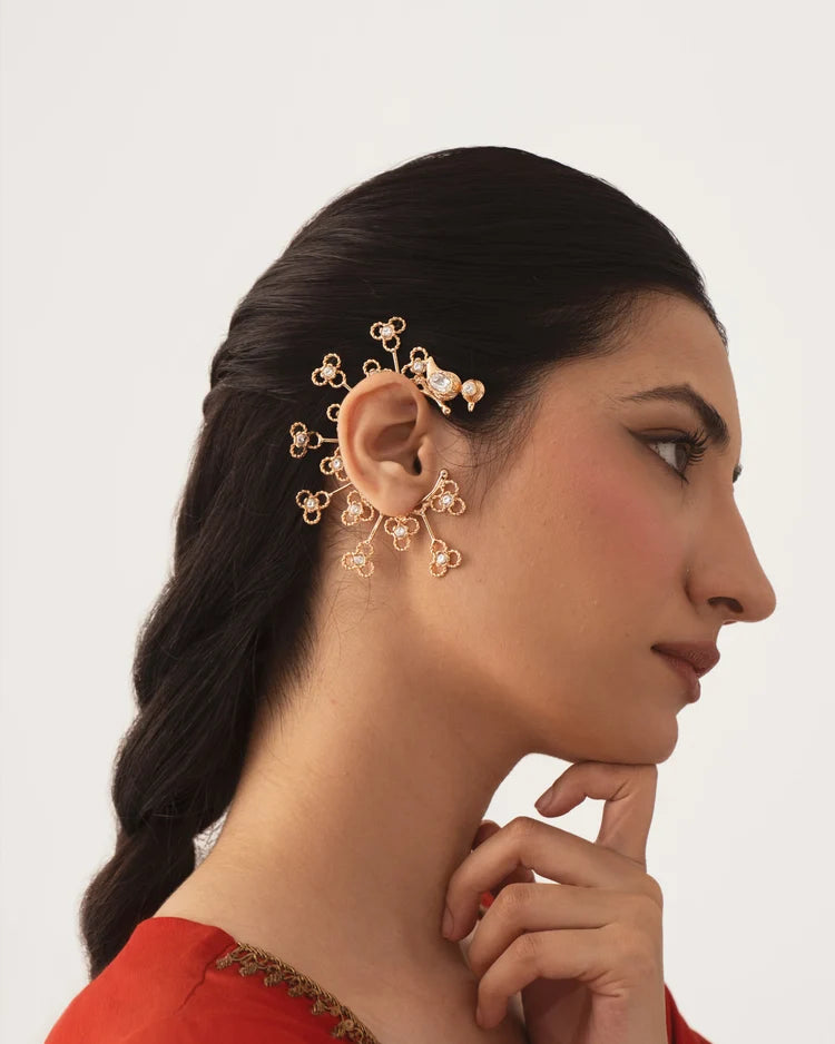 Polki Chiraiya Earcuff (set of 2)