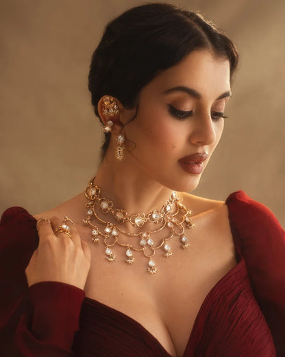 Polki Dilbar Choker