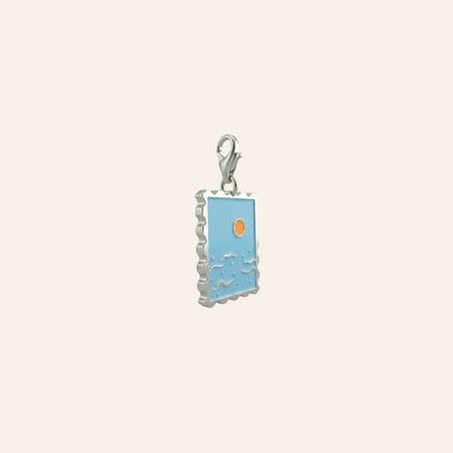Memory Stamp Charm - Quiet Horizon