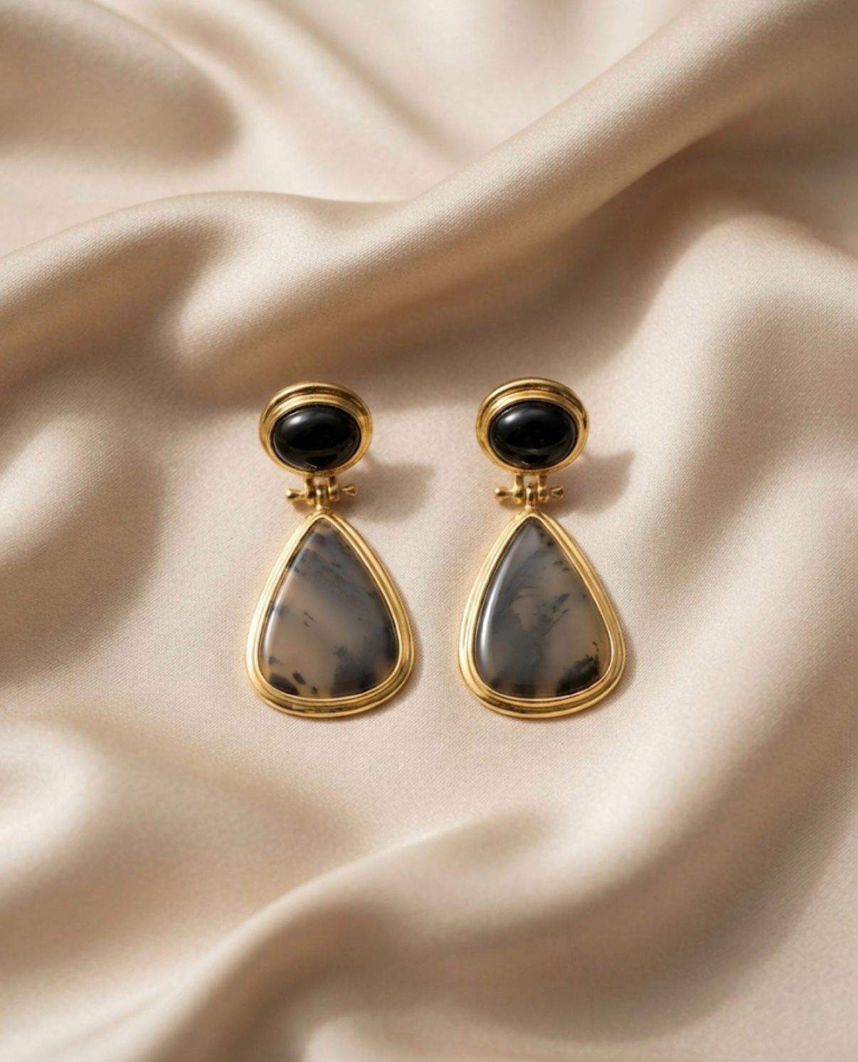 Rare earth earrings