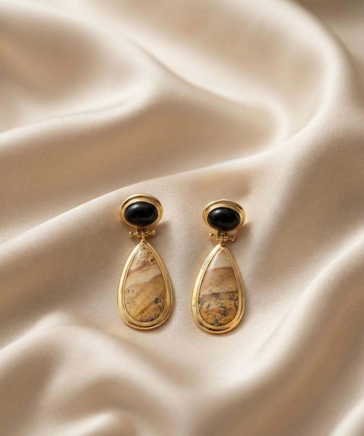 Rare earth earrings