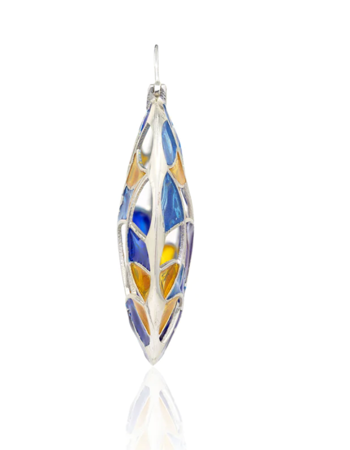 POLYCHROME SUPER HOOP EARRINGS