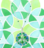 Load image into Gallery viewer, GREEN TREASURE PENDANT
