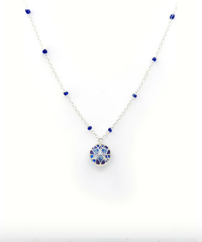 CHAOS BLUE CHARM NECKCHAIN