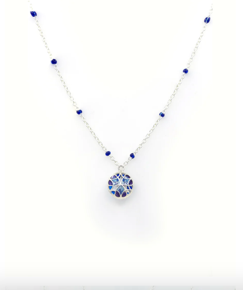 CHAOS BLUE CHARM NECKCHAIN