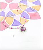 Load image into Gallery viewer, CHAOS PINK CHARM NECKCHAIN
