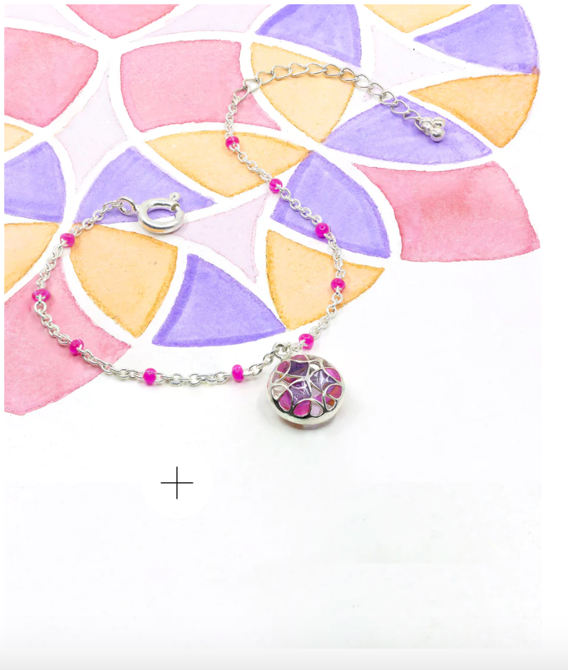 CHAOS PINK CHARM NECKCHAIN