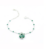 Load image into Gallery viewer, PRISM CHARM BRACELET GREEN
