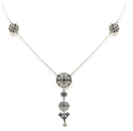 Load image into Gallery viewer, THAR - HIVDA HAAR NECKLACE GOLD &amp; SILVER
