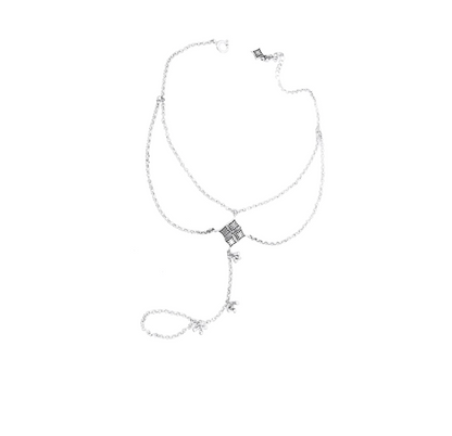 THAR - BANJARA PAYJEBB ANKLET GOLD & SILVER