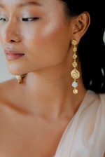 Load image into Gallery viewer, KHWAAB GOLDEN EARRINGS
