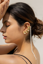 Load image into Gallery viewer, MOGRA CUFFS - GOLDEN EARRINGS
